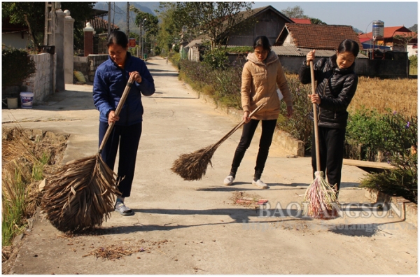 Phụ nữ Bắc Sơn: Tích cực tham gia xây dựng nông thôn mới