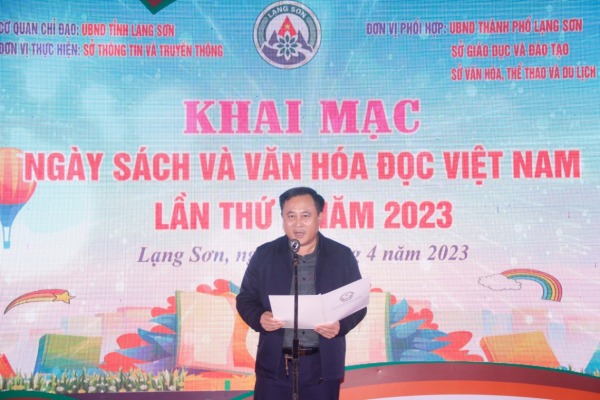 Khai mạc ngày Sách và Văn hóa đọc Việt Nam tỉnh Lạng Sơn lần thứ 2 năm 2023
