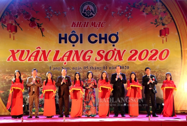 Khai mạc hội chợ Xuân Lạng Sơn 2020